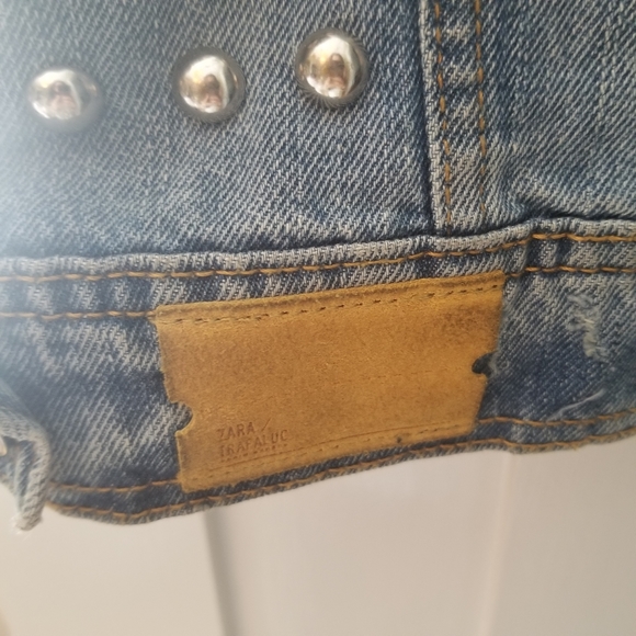 Zara Oversized Denim patch jacket - Picture 5 of 7